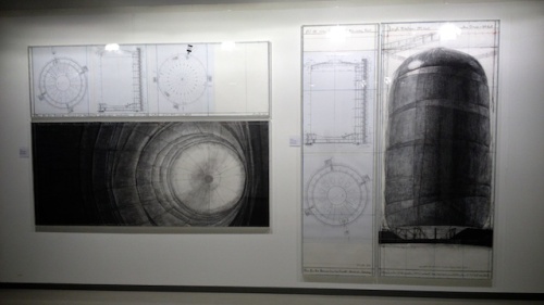 big air package drawings by Christo