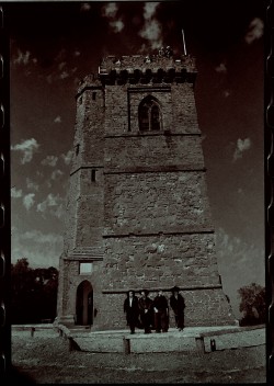 Leith Hill Tower, Surrey. A gothic tower complete with goth band...